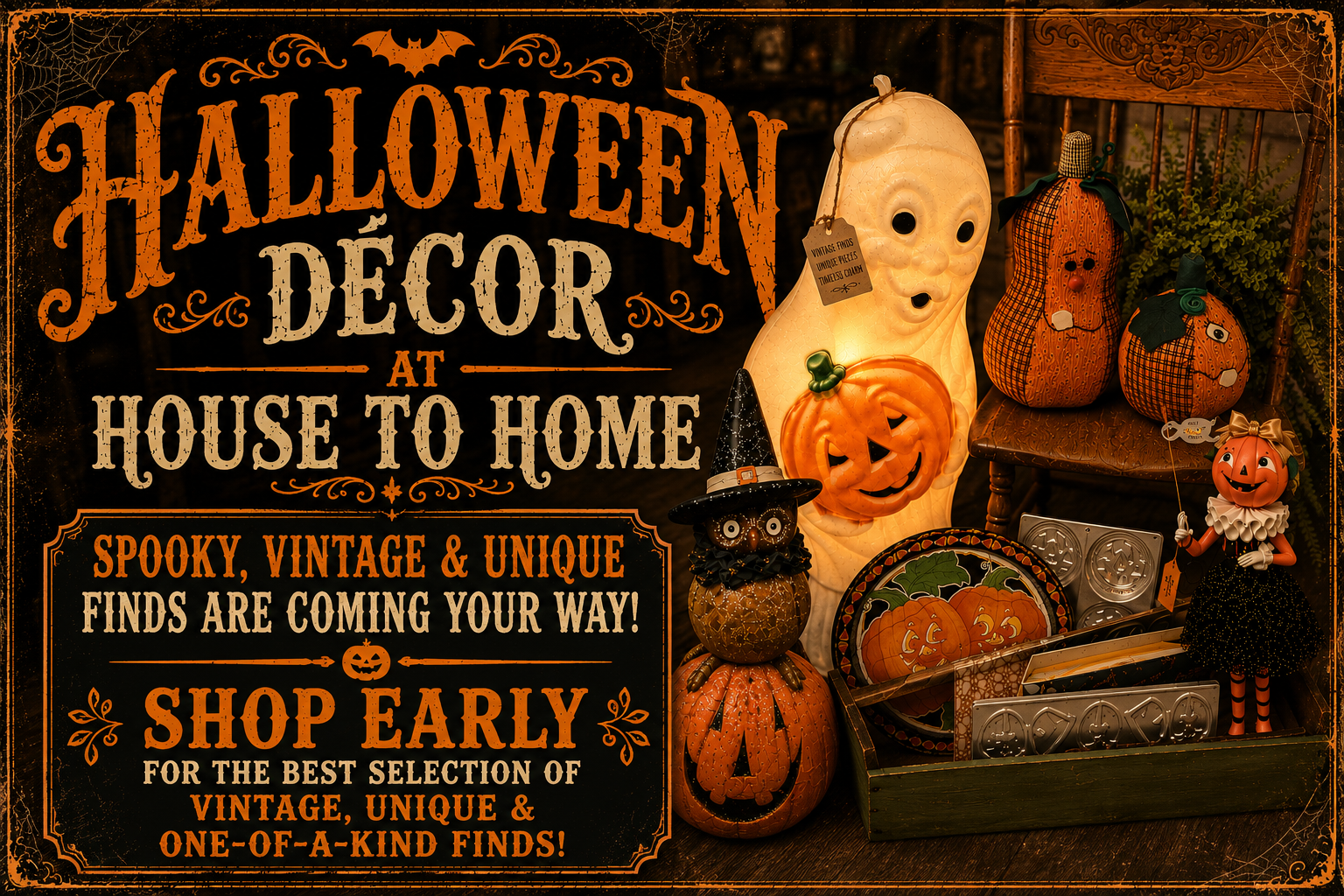 Halloween Decor has arrived 🎃